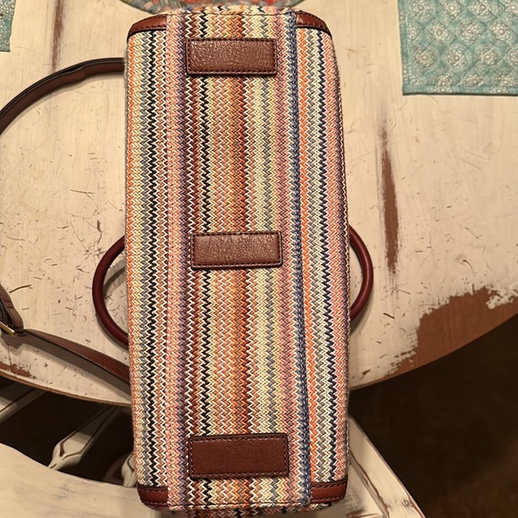 FOSSIL Parker Satchel/Crossbody and wristlet set - Picture 11 of 16